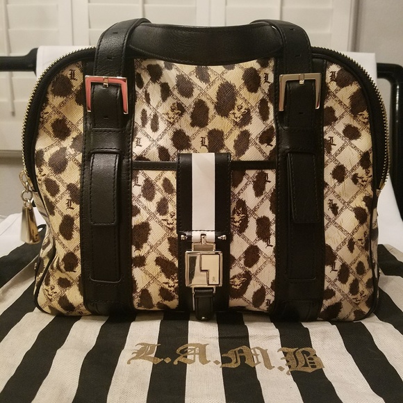L.A.M.B. Handbags - *RARE/Hard to Find L.A.M.B Cheetah Oxford Bag